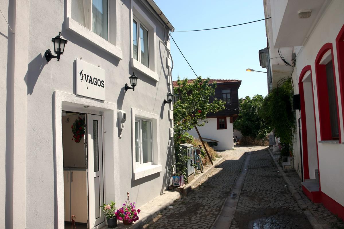 Albergue Casa De Vagos Bozcaada Exterior foto